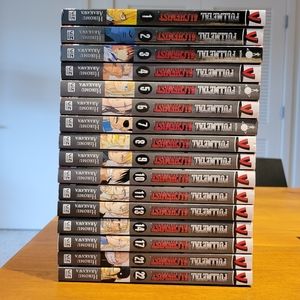 Fullmetal Alchemist Manga Volumes 1-14, 17, 21 & 22